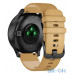  Спортивний годинник Garmin Vivomove HR Onyx Black Stainless Steel Case with Tan Suede Band — інтернет магазин All-Ok. фото 4