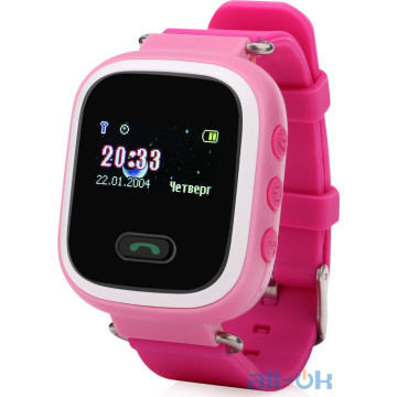 Дитячий розумний годинник Smart Baby Q60 GPS (Pink) UA UCRF