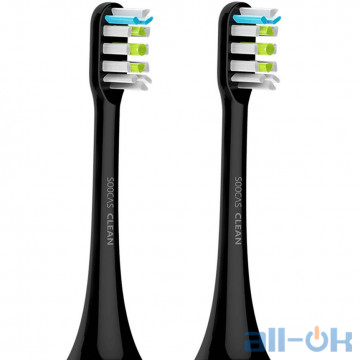 Насадка для електричної зубної щітки SOOCAS X3 Black (2 шт)