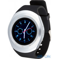Смарт-годинник UWatch Y1 Silver/Black