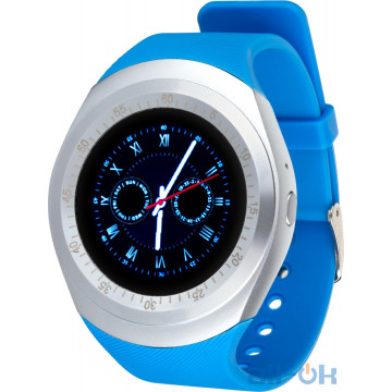 Смарт-годинник UWatch Y1 Silver/Blue