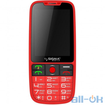 Sigma mobile Comfort 50 Elegance3 Red