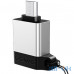 Перехідник Micro USB/USB USAMS US-SJ187 A1 OTG Micro to USB 2.0 Adapter Silver — інтернет магазин All-Ok. фото 1