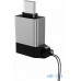 Перехідник Micro USB/USB Type C USAMS US-SJ186 OTG USB Type-C Silver — інтернет магазин All-Ok. фото 1