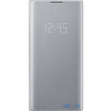 Чохол для смартфона  Samsung N970 Galaxy Note 10 LED View Cover Silver (EF-NN970PSEG)