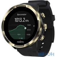 Спортивний годинник Suunto 9 BARO GOLD LEATHER (SS050256000)
