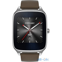 Смарт-годинник ASUS ZenWatch 2 WI501Q Silver/Silicon Brown