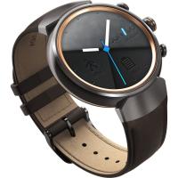 Смарт-годинник ASUS ZenWatch 3 WI503Q Gunmetal/Brown Leather