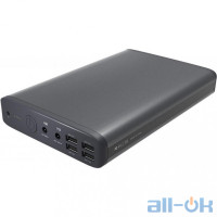 Зовнішній акумулятор (Power Bank) PowerPlant K2 50000 mAh Grey (DV00PB0003)