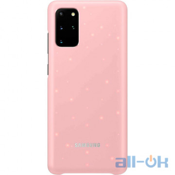 Чохол для смартфону Samsung G985 Galaxy S20 Plus LED Cover Pink (EF-KG985CPEG)