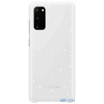 Чохол для смартфона Samsung G980 Galaxy S20 LED Cover White (EF-KG980CWEG)