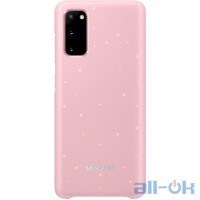 Чохол для смартфону Samsung G980 Galaxy S20 LED Cover Pink (EF-KG980CPEG)