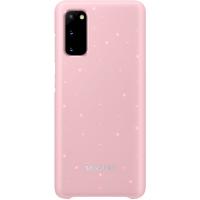 Чохол для смартфону Samsung G980 Galaxy S20 LED Cover Pink (EF-KG980CPEG)