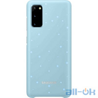 Чохол для смартфону Samsung G980 Galaxy S20 LED Cover Sky Blue (EF-KG980CLEG)