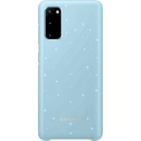 Чохол для смартфону Samsung G980 Galaxy S20 LED Cover Sky Blue (EF-KG980CLEG)