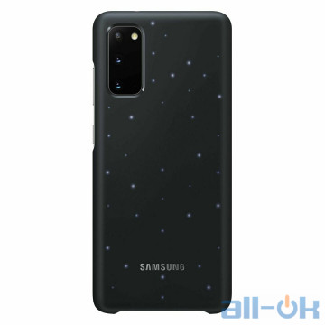 Чохол для смартфону Samsung G980 Galaxy S20 LED Cover Black (EF-KG980CBEG)