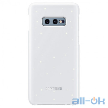 Чохол для смартфону Samsung G970 Galaxy S10e LED Cover White (EF-KG970CWEG)