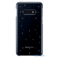 Чохол для смартфону Samsung G970 Galaxy S10e LED Cover Black (EF-KG970CBEG)