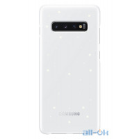 Чохол для смартфону Samsung G975 Galaxy S10 Plus LED Cover White (EF-KG975CWEG)