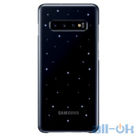 Чохол для смартфону Samsung G975 Galaxy S10 Plus LED Cover Black (EF-KG975CBEG)