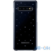 Чохол для смартфонe Samsung G973 Galaxy S10 LED Cover Black (EF-KG973CBEG)