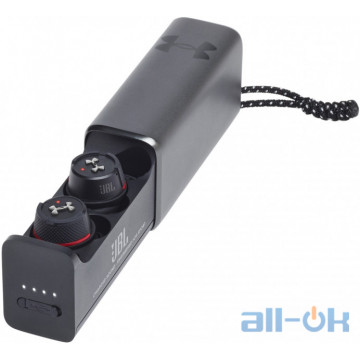 Навушники TWS JBL Under Armour True Wireless Flash Black (UAFLASHBLK) UA UCRF