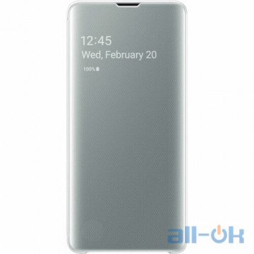 Чохол для смартфону Samsung G973 Galaxy S10 Clear View Cover White (EF-ZG973CWEG) 