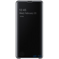 Чохол для смартфону Samsung G975 Galaxy S10 Plus Clear View Cover Black (EF-ZG975CBEG)