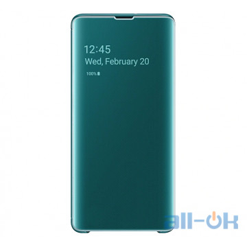 Чохол для смартфону Samsung G975 Galaxy S10 Plus Clear View Cover Green (EF-ZG975CGEG)
