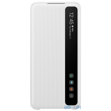 Чохол для смартфону Samsung G980 Galaxy S20 Clear View Cover White (EF-ZG980CWEG)