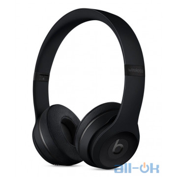 Навушники з мікрофоном Beats by Dr. Dre Solo3 Wireless Matte Black (MP582)