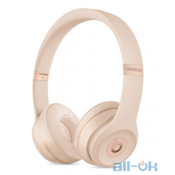 Навушники з мікрофоном Beats by Dr. Dre Solo3 Wireless Gold (MNER2)