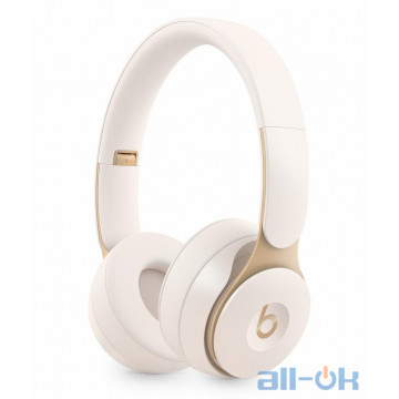 Навушники з мікрофоном Beats by Dr. Dre Solo Pro Ivory (MRJ72)