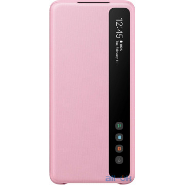 Чохол для смартфону Samsung G985 Galaxy S20 Plus Clear View Cover Pink (EF-ZG985CPEG)