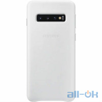 Чохол для смартфону Samsung G973 Galaxy S10 Leather Cover White (EF-VG973LWEG)
