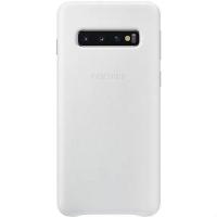 Чохол для смартфону Samsung G973 Galaxy S10 Leather Cover White (EF-VG973LWEG)