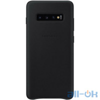 Чохол для смартфону Samsung G975 Galaxy S10 Plus Leather Cover Black (EF-VG975LBEG)