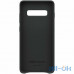 Чохол для смартфону Samsung G975 Galaxy S10 Plus Leather Cover Black (EF-VG975LBEG) — інтернет магазин All-Ok. фото 3