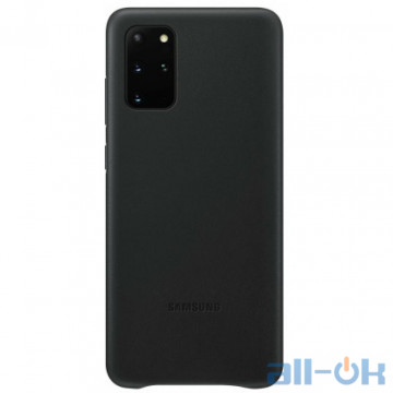 Чохол для смартфону Samsung G985 Galaxy S20+ Leather Cover Black (EF-VG985LBEG)