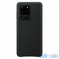 Чохол для смартфону Samsung G988 Galaxy S20 Ultra Leather Cover Black (EF-VG988LBEG)