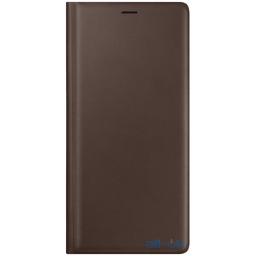 Чохол для смартфону Samsung Galaxy Note 9 N960 Leather Wallet Cover Brown (EF-WN960LAEG)