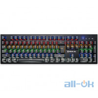 Клавіатура REAL-EL M14 Backlit Black USB (EL123100028) UA UCRF