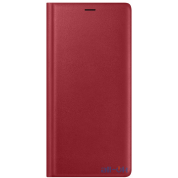 Чохол для смартфону Samsung Galaxy Note 9 N960 Leather Wallet Cover Red (EF-WN960LREG)