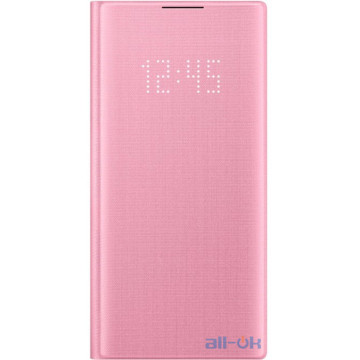 Чохол для смартфону Samsung N970 Galaxy Note 10 LED View Cover Pink (EF-NN970PPEG)