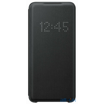 Чохол для смартфону Samsung G980 Galaxy S20 LED View Cover Black (EF-NG980PBEG)