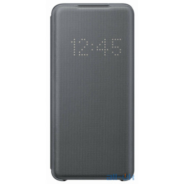 Чохол для смартфону Samsung G980 Galaxy S20 LED View Cover Gray (EF-NG980PJEG)
