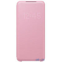 Чохол для смартфону Samsung G980 Galaxy S20 LED View Cover Pink (EF-NG980PPEG)