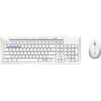 Комплект (клавіатура + миша) RAPOO 8200M Wireless White UA UCRF