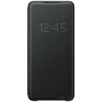 Чохол для смартфону Samsung G988 Galaxy S20 Ultra LED View Cover Black (EF-NG988PBEG)
