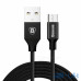 Кабель Micro USB Baseus Yiven Cable USB For MicroUSB 2.1A 1M Black (CAMYW-A01) — інтернет магазин All-Ok. фото 1